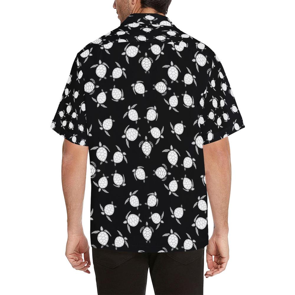 Sea Turtle Print Design Hawaiian Shirt