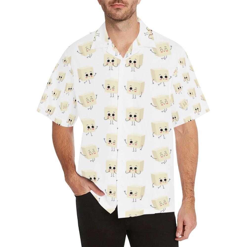 Tofu Print Design Hawaiian Shirt