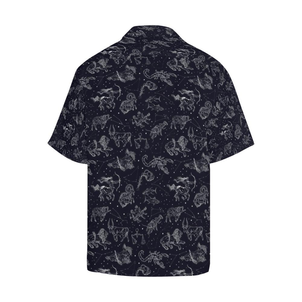 Zodiac Print Design Hawaiian Shirt