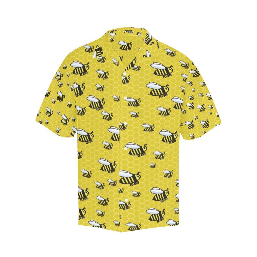 Bee Cute Print Design Hawaiian Shirt