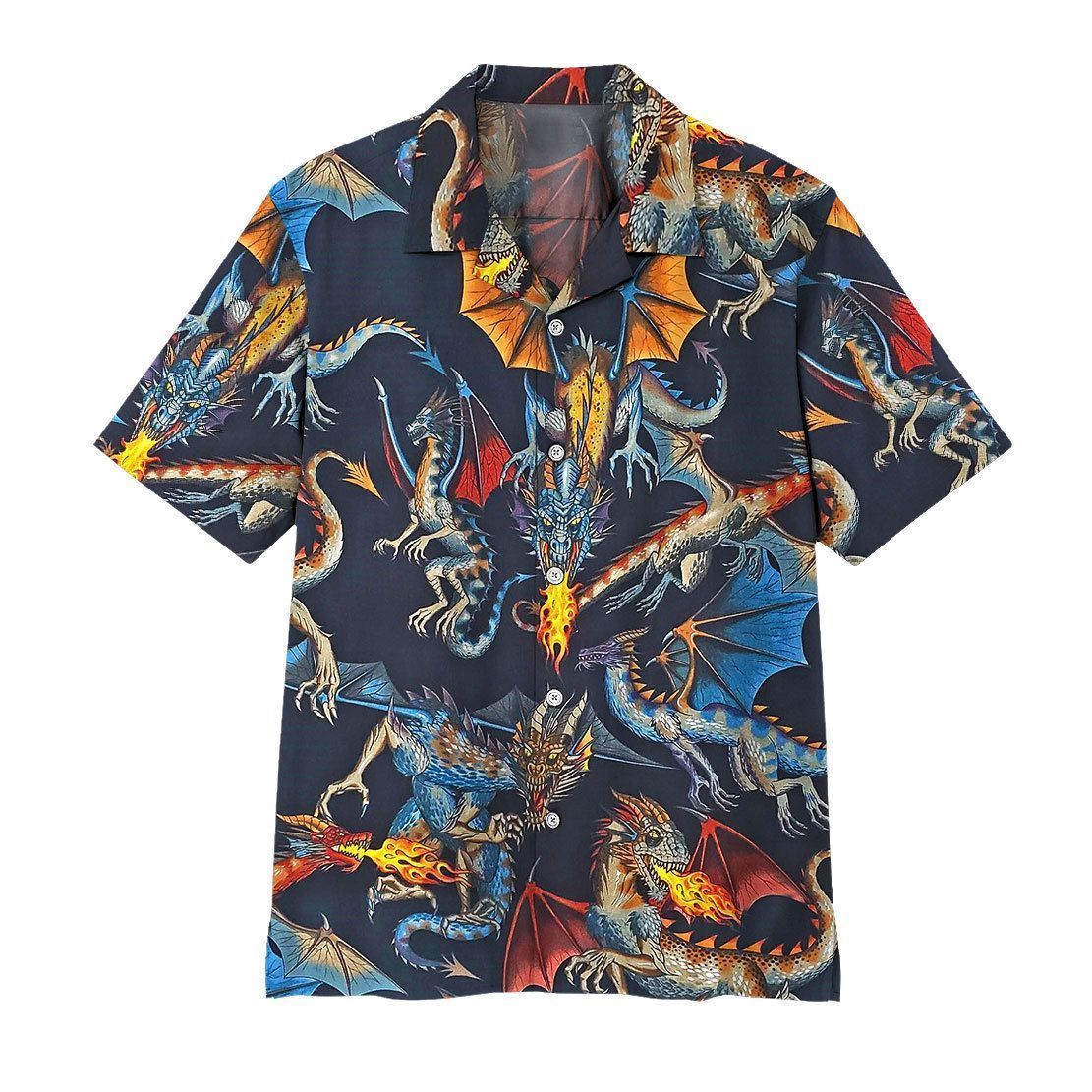  3D Dragon Hawaii Shirt