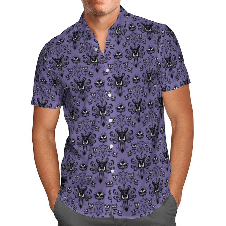 The Haunted Mansion Hawaiian Aloha Shirts #Kv