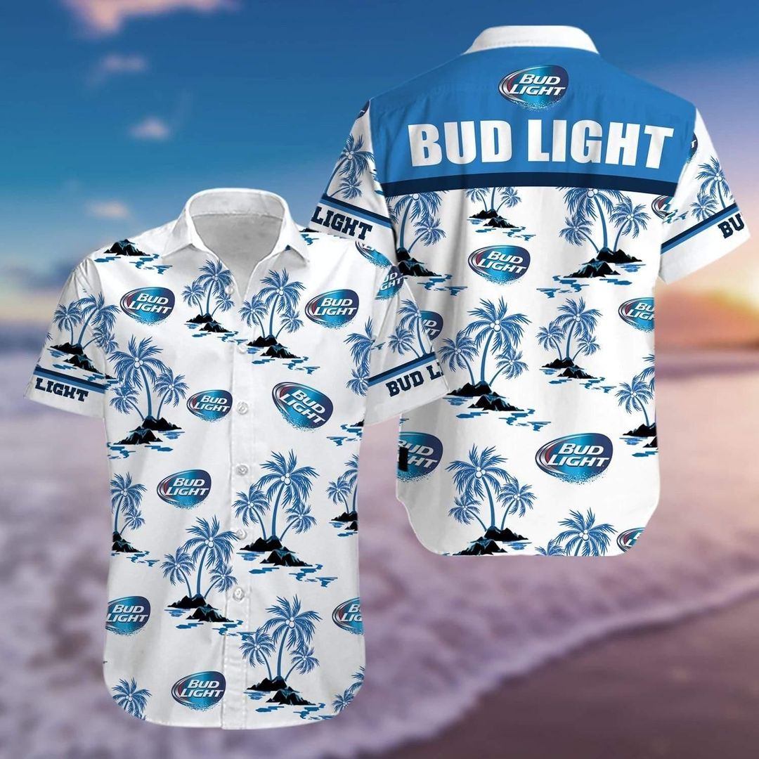 Bud Light Beer Hawaiian Shirt