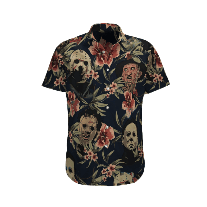 Halloween Horror Movies Hawaiian Shirt | For Women Men