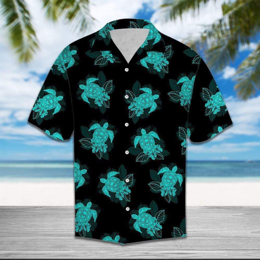 Sea Turtle Tropical Full Printing Hawaiian Shirts #DH