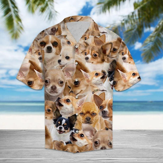Chihuahua Awesome Hawaiian Shirt | For Men & Women | Adult | HW1264