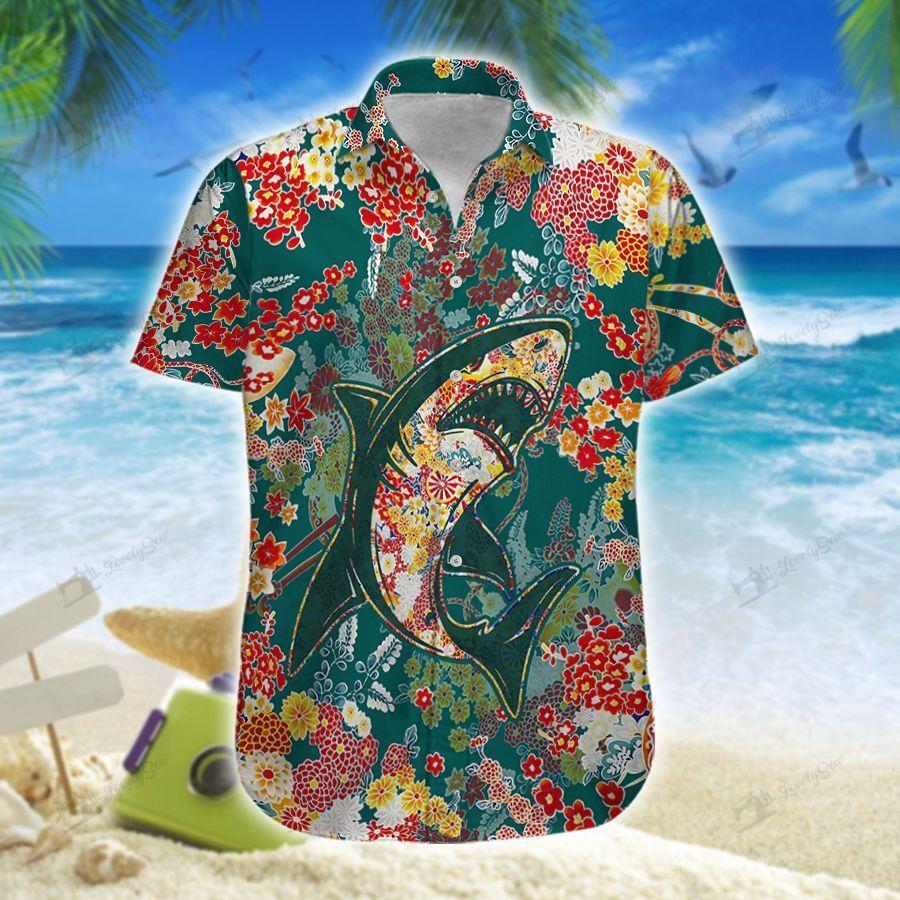 Shark Hawaiian Shirt | For Men & Women | Adult | HW7447