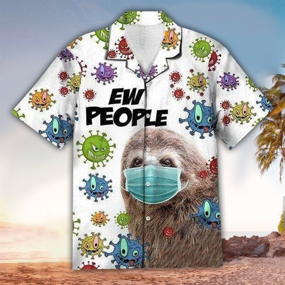 Sloth Hawaiian Shirt, Perfect Gift Ideas For Sloth Lover