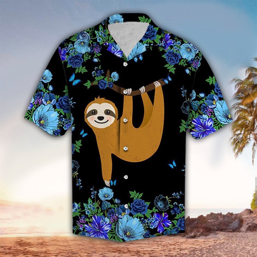 Sloth Hawaiian Shirt, Perfect Gift Ideas For Sloth Lover