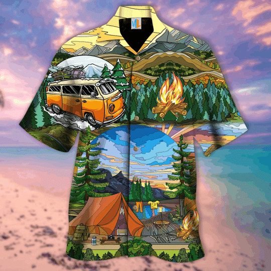 Life Is Best When You're Camping Hawaiian Shirt | For Men & Women | Adult | HW3967