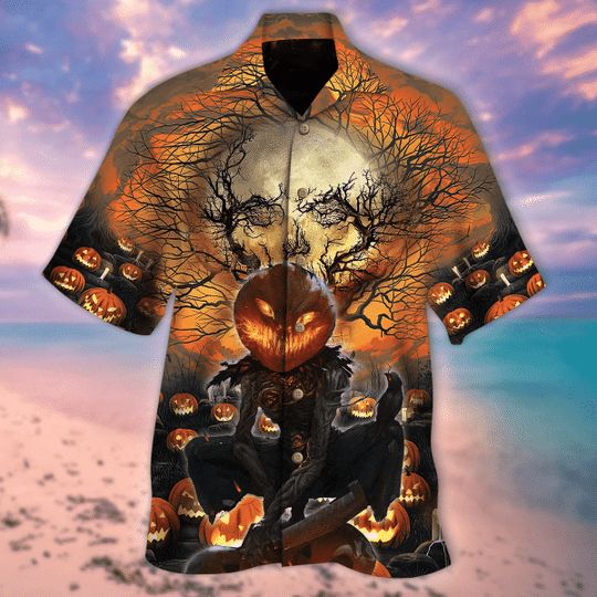 Pumpkin Garden Halloween Hawaiian Shirt | For Men & Women | Adult | HW8906