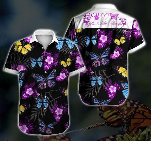 Butterfly Hawaiian Shirt | For Men & Women | Adult | HW1049