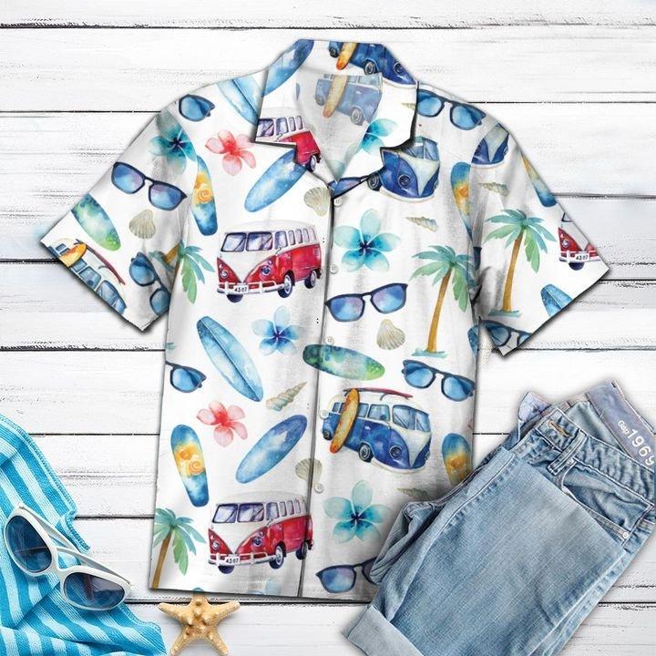 Amazing Hippie Bus Hawaiian Shirt | For Men & Women | Adult | HW1403