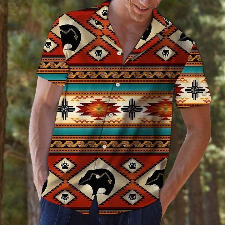 Amazing Native Bear Hawaiian Shirt