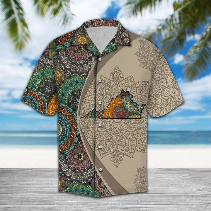 Virginia Mandala Hawaiian Shirt | For Men & Women | Adult | HW1604