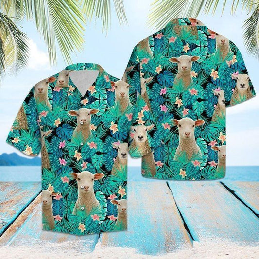 Sheep Tropical Hawaiian Shirt