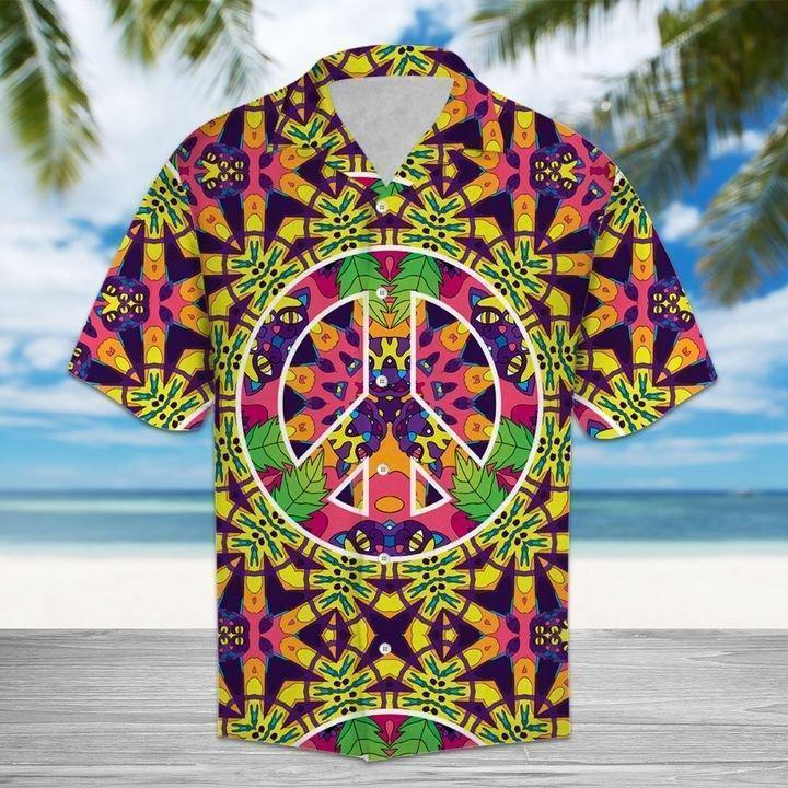 Amazing Hippie Jungle Cats Hawaiian Shirt