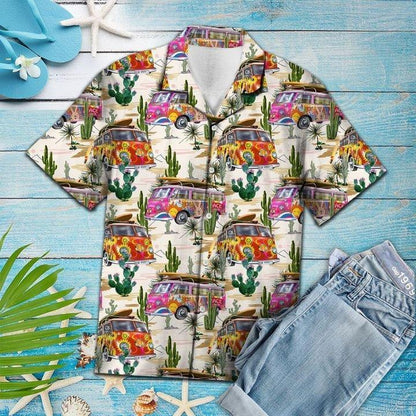 Cactus Hippie Hawaiian Shirt
