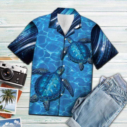 Sea Turtle Soul Hawaiian Aloha Shirts