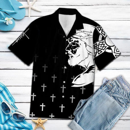 Black Hawaiian Shirt