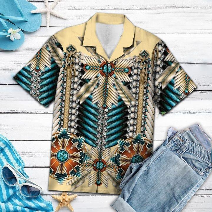 Amazing Native Warrior Hawaiian Shirt