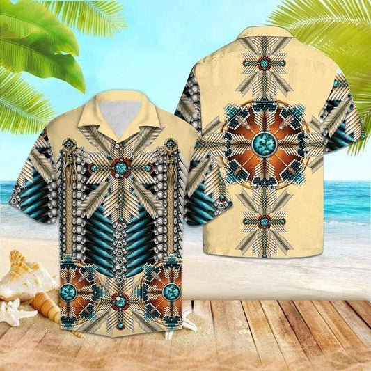 Amazing Native Warrior Hawaiian Shirt | For Men & Women | Adult | HW1431