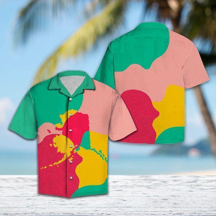 Amazing Colorful Alaska Hawaiian Shirt