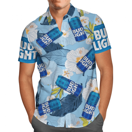 Bud Light Beer Hawaiian Shirt