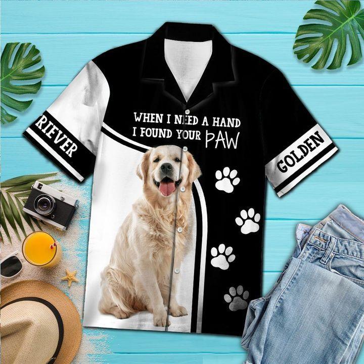 Golden Retriever Hawaiian Shirt | For Men & Women | Adult | HW6547