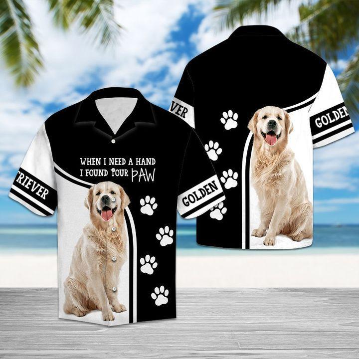 Golden Retriever Hawaiian Shirt | For Men & Women | Adult | HW6547