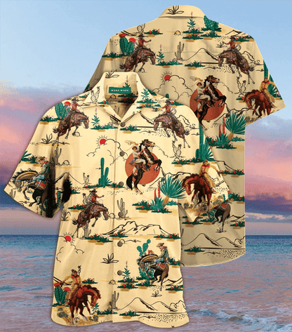 Horse Cowboy Hawaiian Shirt | For Men & Women | Adult | HW1650