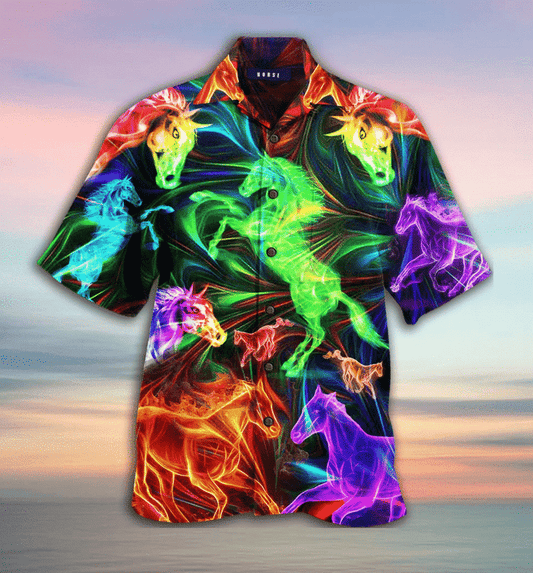 Amazing Horse Hawaiian Shirt