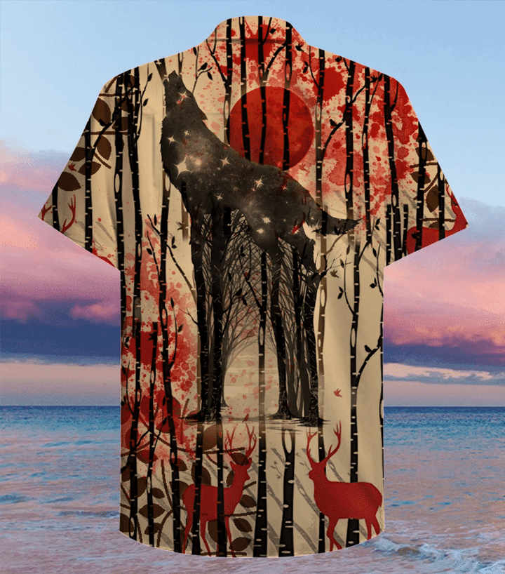 One Wolf Lives, No Sheep's Safe Christmas Hawaiian Shirt | For Men & Women | Adult | HW2055