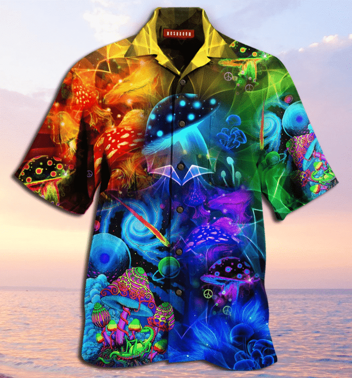 Amazing Magic Mushroom Hawaiian Shirt