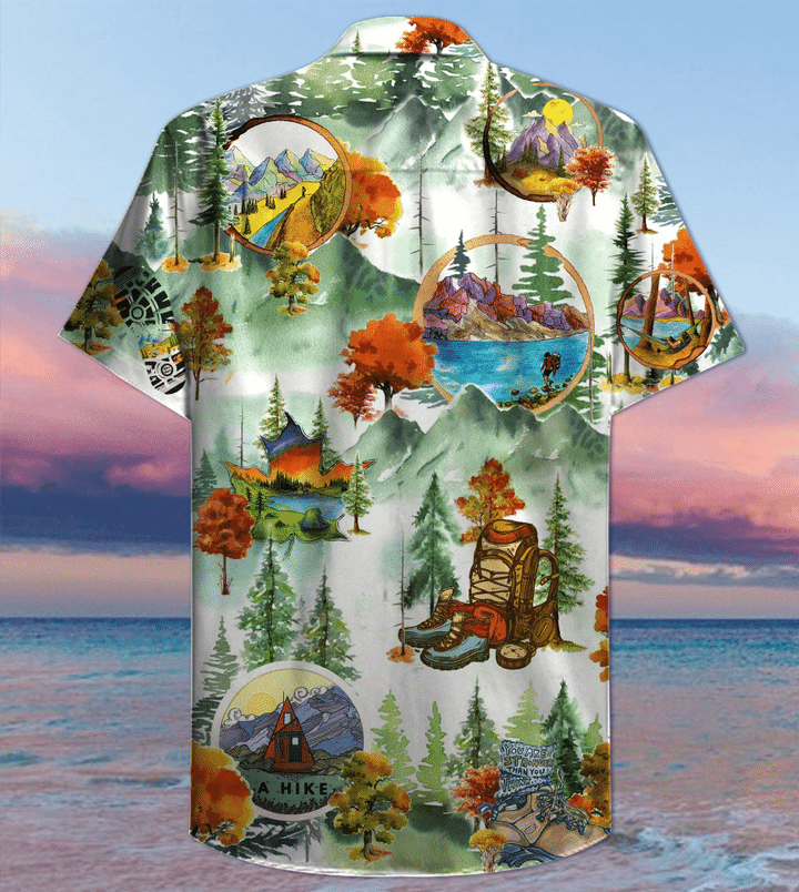 Hiking Hawaiian Shirt