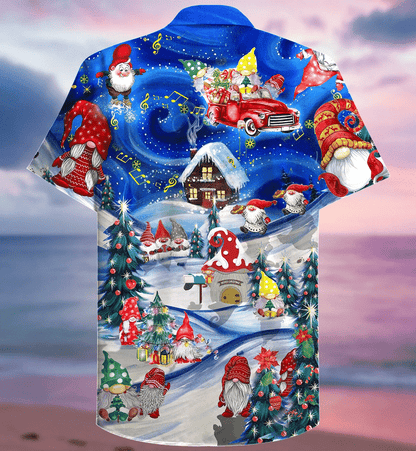 Hanging With My Gnomies Christmas Hawaiian Shirt | For Men & Women | Adult | HW2014