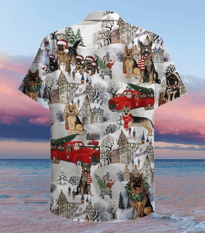 All I Want For Christmas Are German Shepherds Hawaiian Shirt