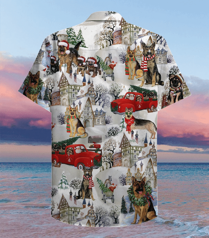 All I Want For Christmas Are German Shepherds Hawaiian Shirt | For Men & Women | Adult | HW2004