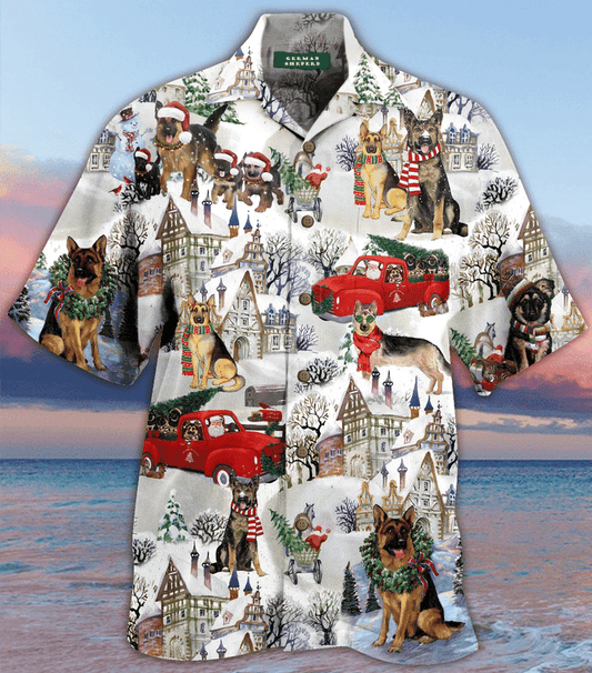 All I Want For Christmas Are German Shepherds Hawaiian Shirt | For Men & Women | Adult | HW2004