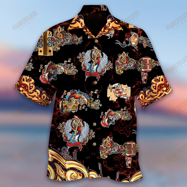 Musical Instrument Hawaiian Shirt | For Men & Women | Adult | HW3977