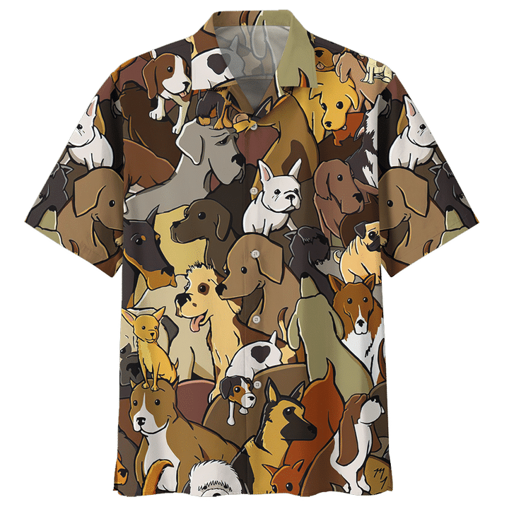 Golden Retriever Hawaiian Shirt | For Men & Women | Adult | HW7252