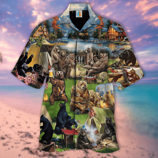 Go Camping Hawaiian Shirt | For Men & Women | Adult | HW4016