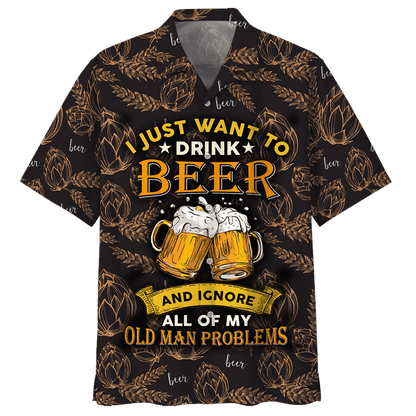 Amazing Hawaiian Aloha Shirts for Beer Lovers