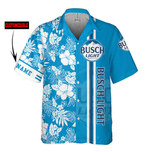 Personalized Busch Light Hawaiian Shirt