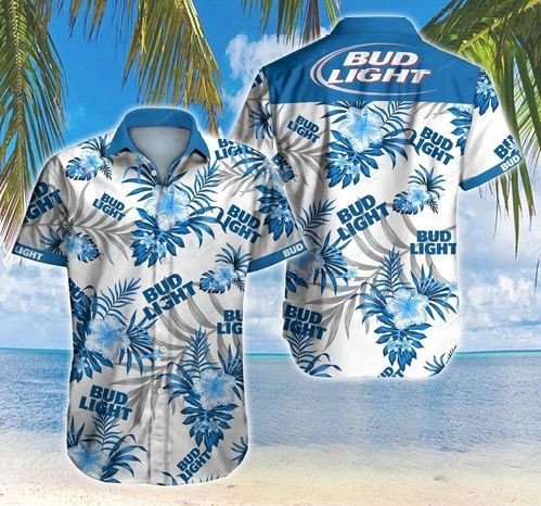 Bud Light Beer Hawaiian Shirt