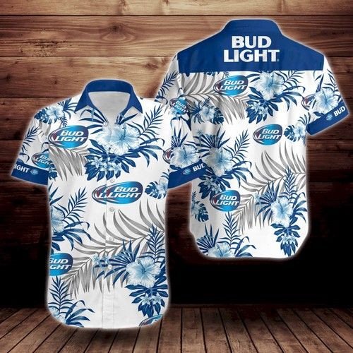 Bud Light Beer Hawaiian Shirt