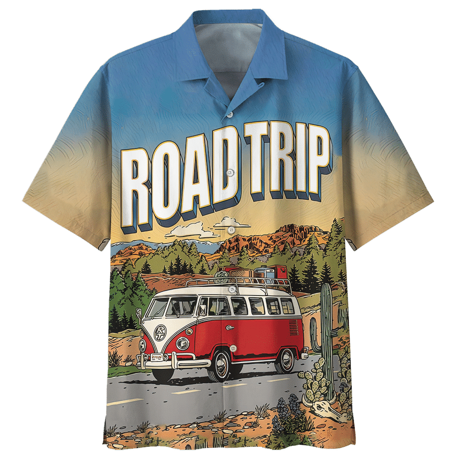 Camping Road Trip Hawaiian Shirt | For Men & Women | Adult | HW7910