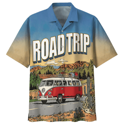 Camping Road Trip Hawaiian Shirt | For Men & Women | Adult | HW7910