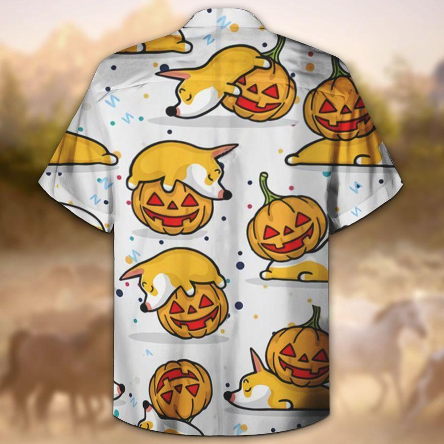 Corgi Halloween Hawaiian Shirt | For Men & Women | Adult | HW7503