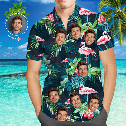 Custom Face Shirt Hawaiian Shirts With Faces Personalized